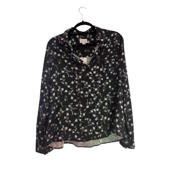 Frank and oak flower print button down shirt - Picture 1 of 9